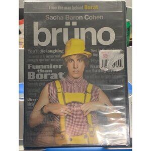 Brüno DVD Comedy Movie Sacha Baron Cohen New Sealed Deleted Scenes Included
